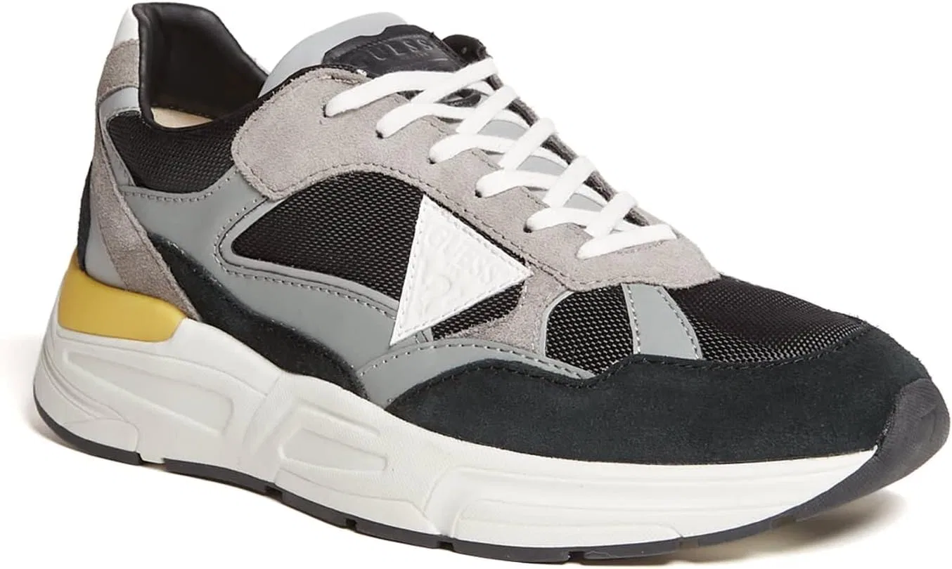 Кроссовки Guess FM5imo Ele12 мужские, Blkmu Black Multi — фото 2