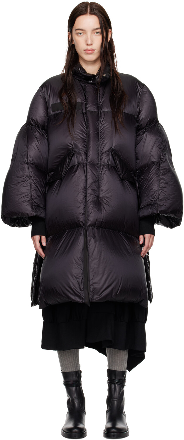 

Утепленное пуховое пальто sacai