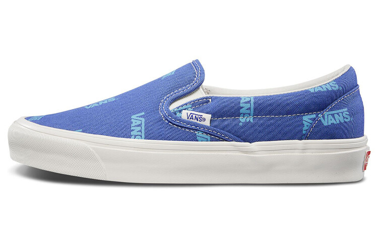

Кроссовки Vans Slip-On Multi-Logo Blue