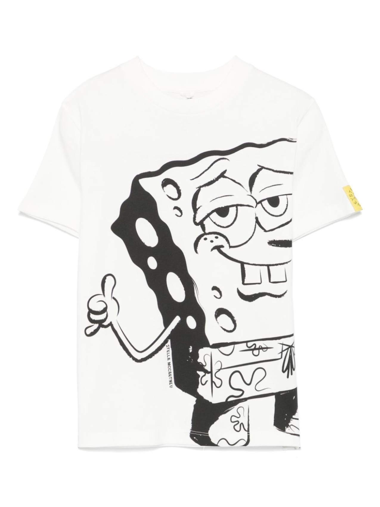 

Stella McCartney Kids футболка с принтом SquarePants из коллаборации с SpongeBob, белый
