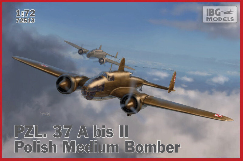 

IBG, PZL 37A bis II Los Polish Medium Bomber (GXP-747530), пластиковая модель IBG Models