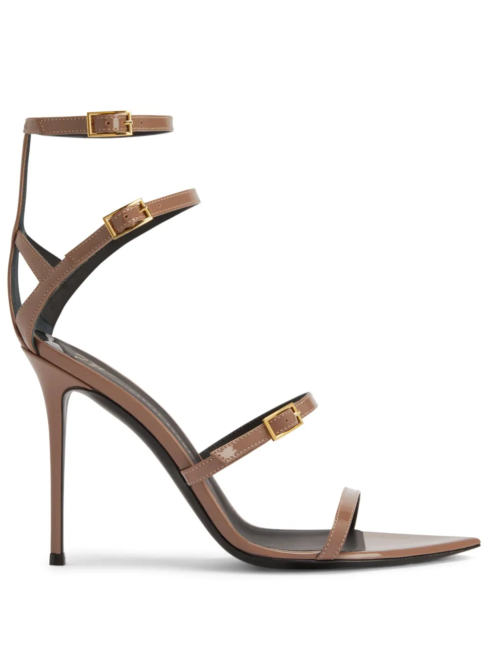 Босоножки Intriigo Abely 105 Giuseppe Zanotti, коричневый