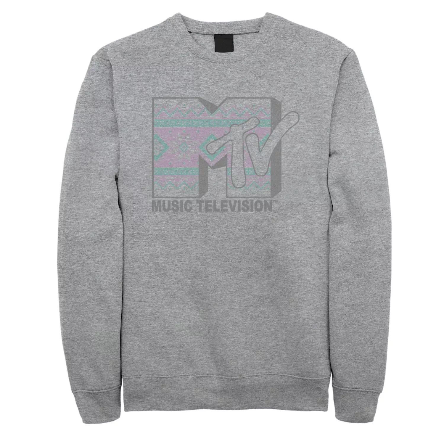 

Мужской свитшот с вышитым логотипом MTV Licensed Character