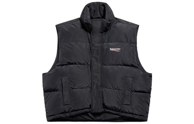 

Жилет мужской Balenciaga Cocoon Logo-print, черный