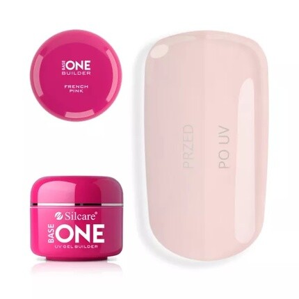 

Базовый УФ-гель-конструктор Base One French Pink - 30 г Silcare