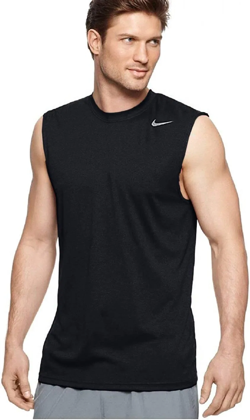 Мужской топ без рукавов, Dri-FIT, Nike, Black