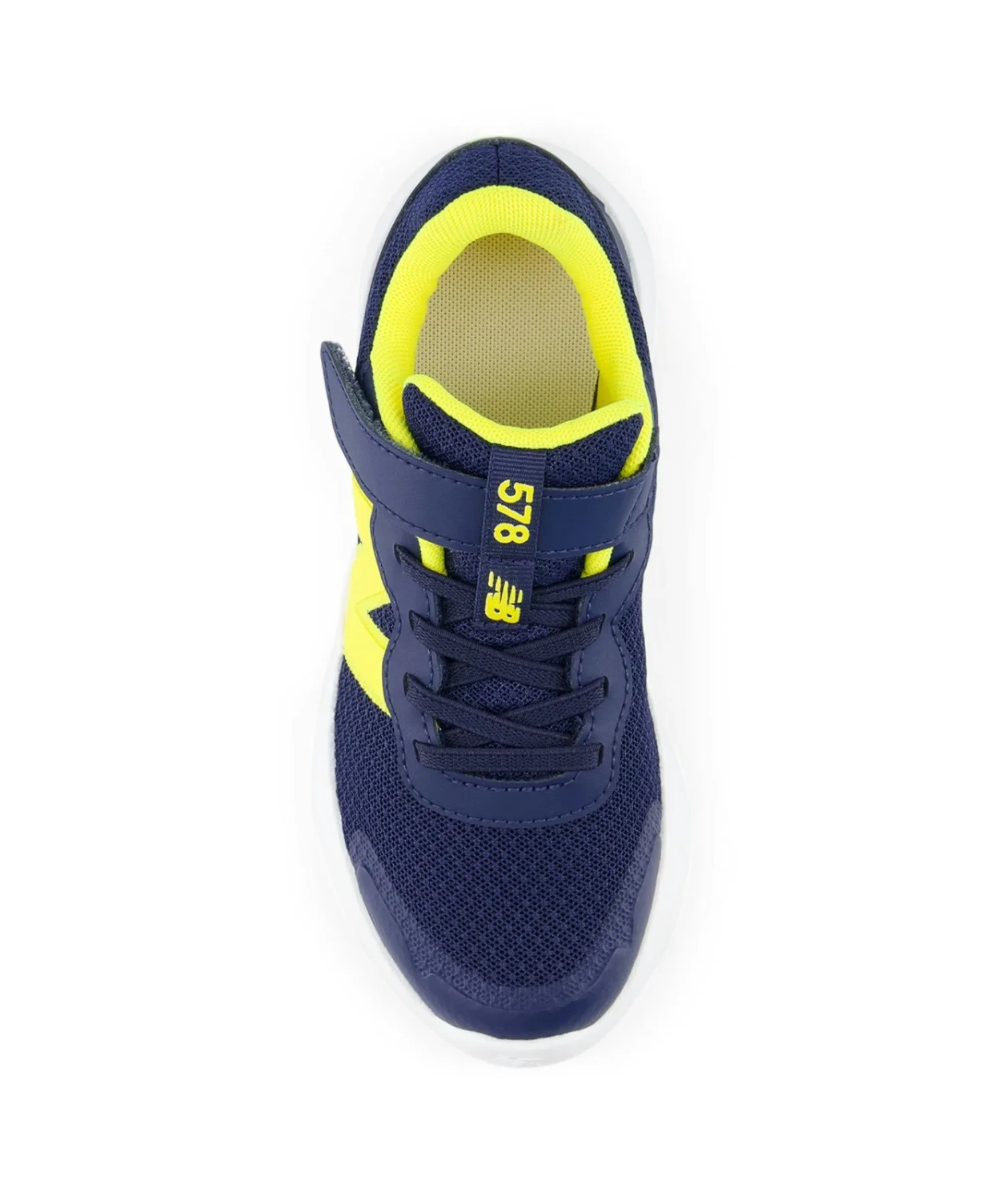 Детские кроссовки с липучкой New Balance 578v1 Strap синие — фото 4