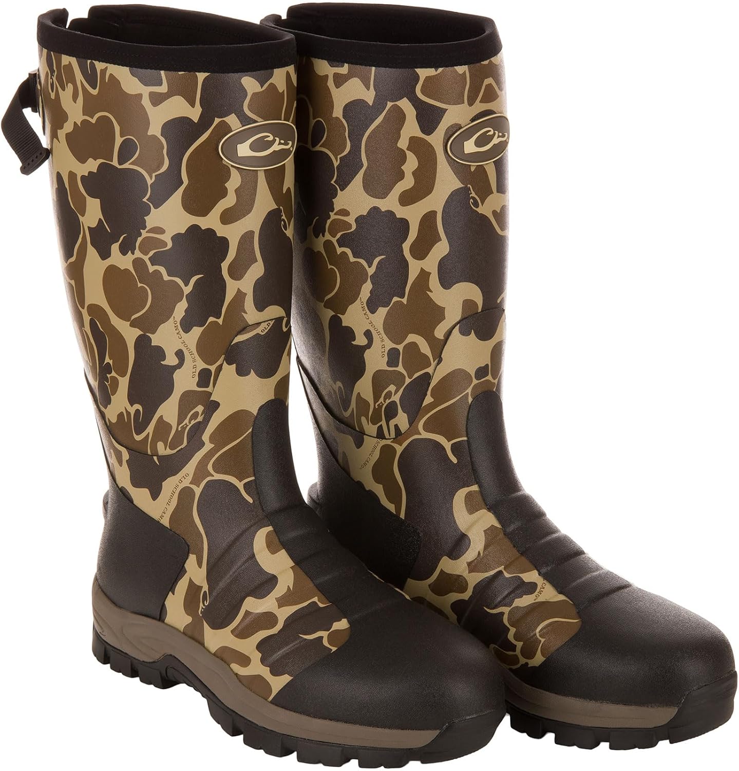 

Мужские охотничьи ботинки Drake Waterfowl Est 16 Hybrid Mudder 3.0, водонепроницаемые, неутепленные, из неопренa, Old School