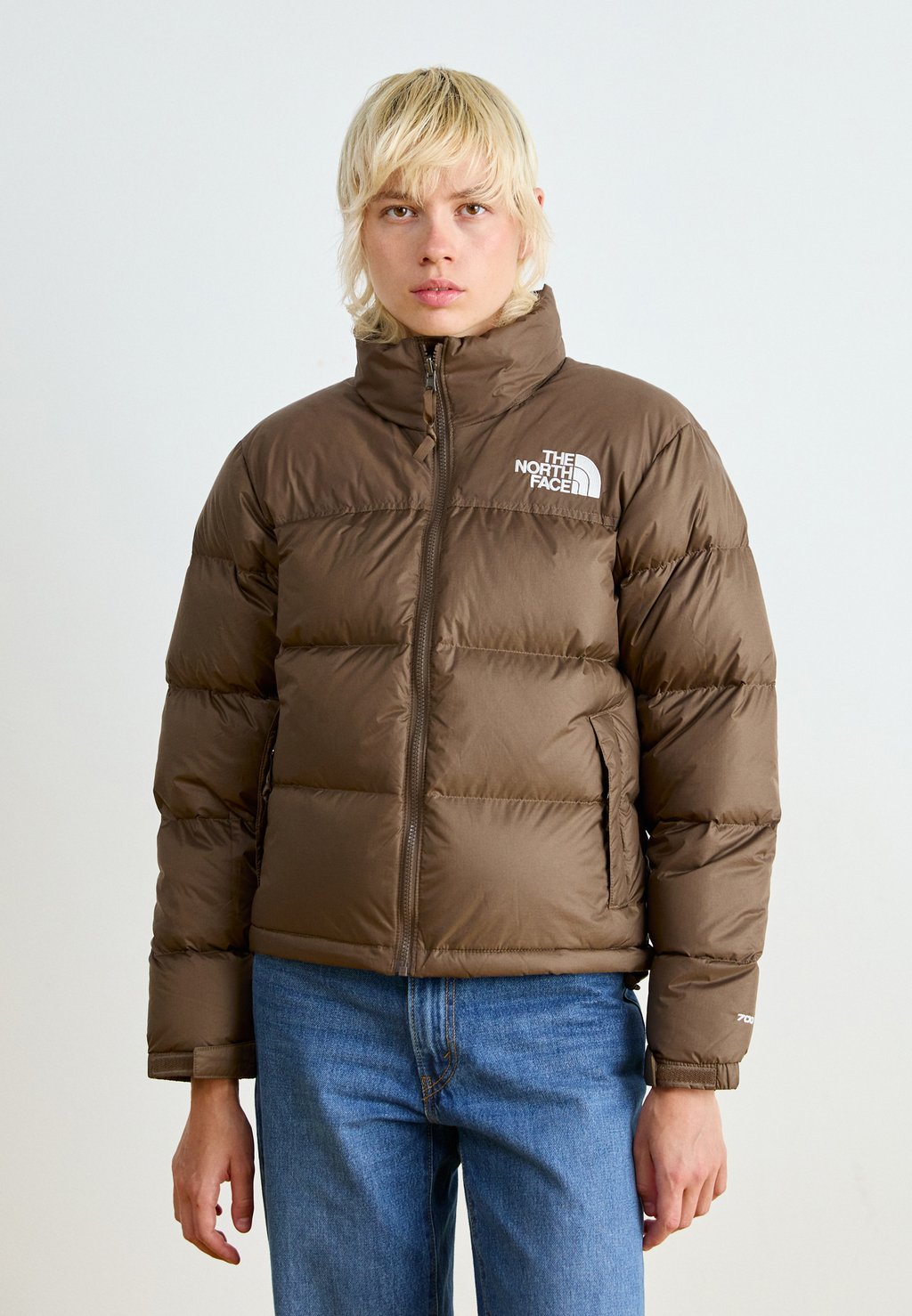 

Пуховик RETRO NUPTSE JACKET The North Face, коричневый