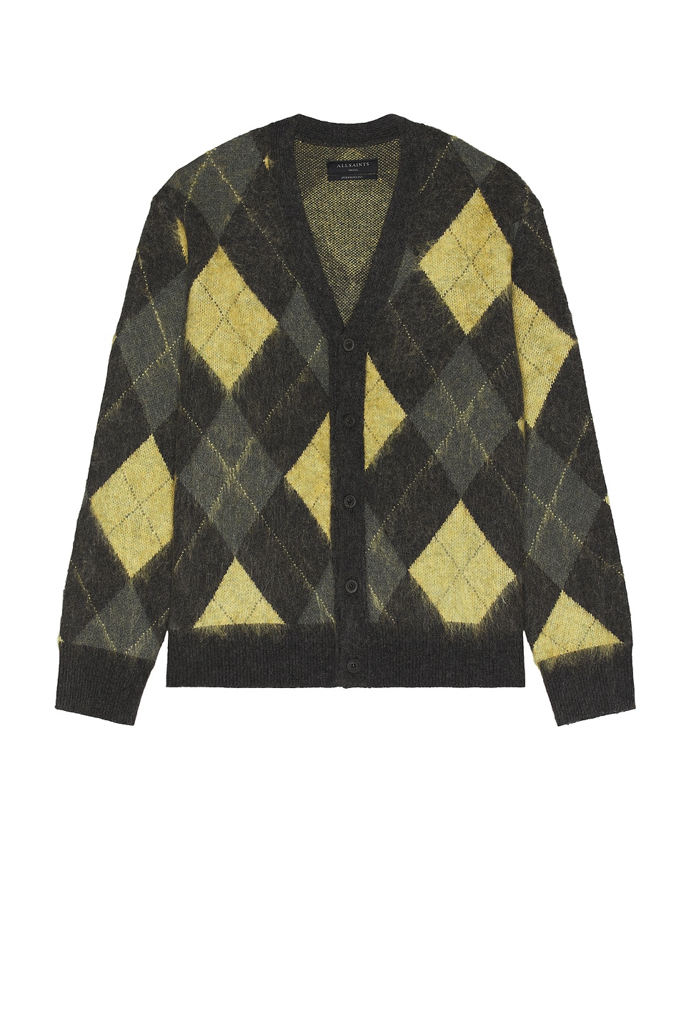 

Кардиган джокер Allsaints, черный