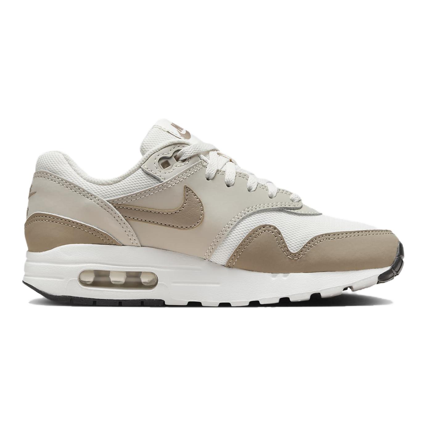 Кроссовки Air Max 1 Low Top Kids Lifestyle для детей Nike, белый/коричневый — фото 2