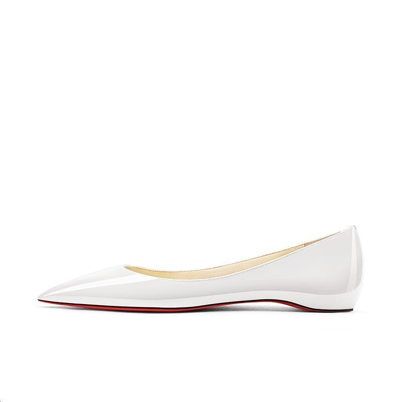 

Туфли женские повседневные Women's Casual Shoes Women's Ying Ying, цвет Lacquered white (2cm)