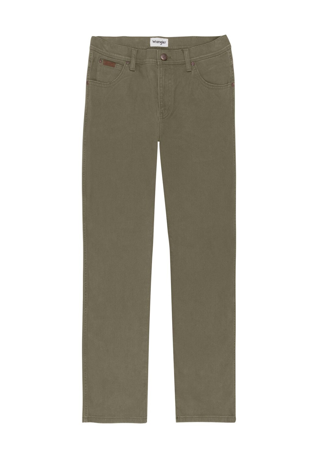 

Джинсы стандартного кроя, с 5 карманами, мужские Wrangler, цвет Olv Htr