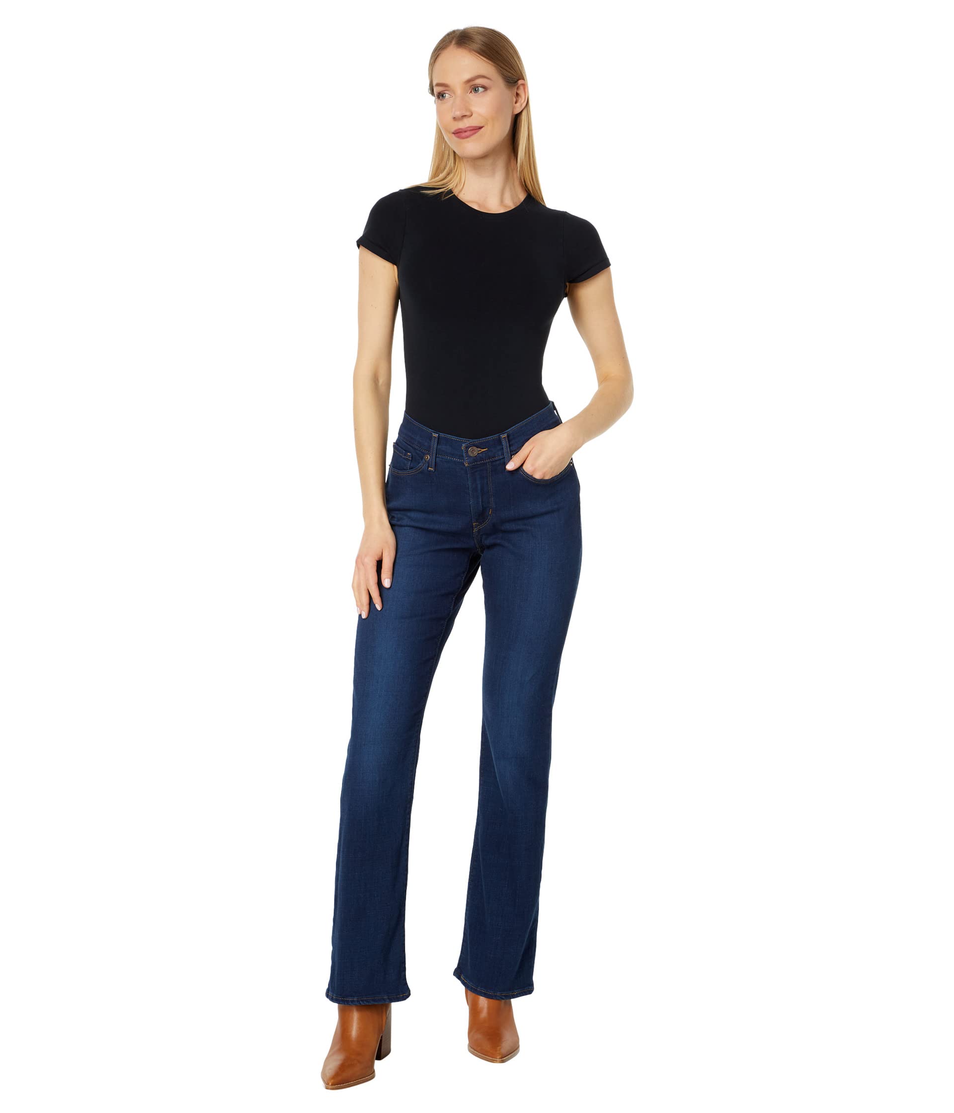 Джинсы Levi's Womens Classic Bootcut, Cobalt March — фото 4