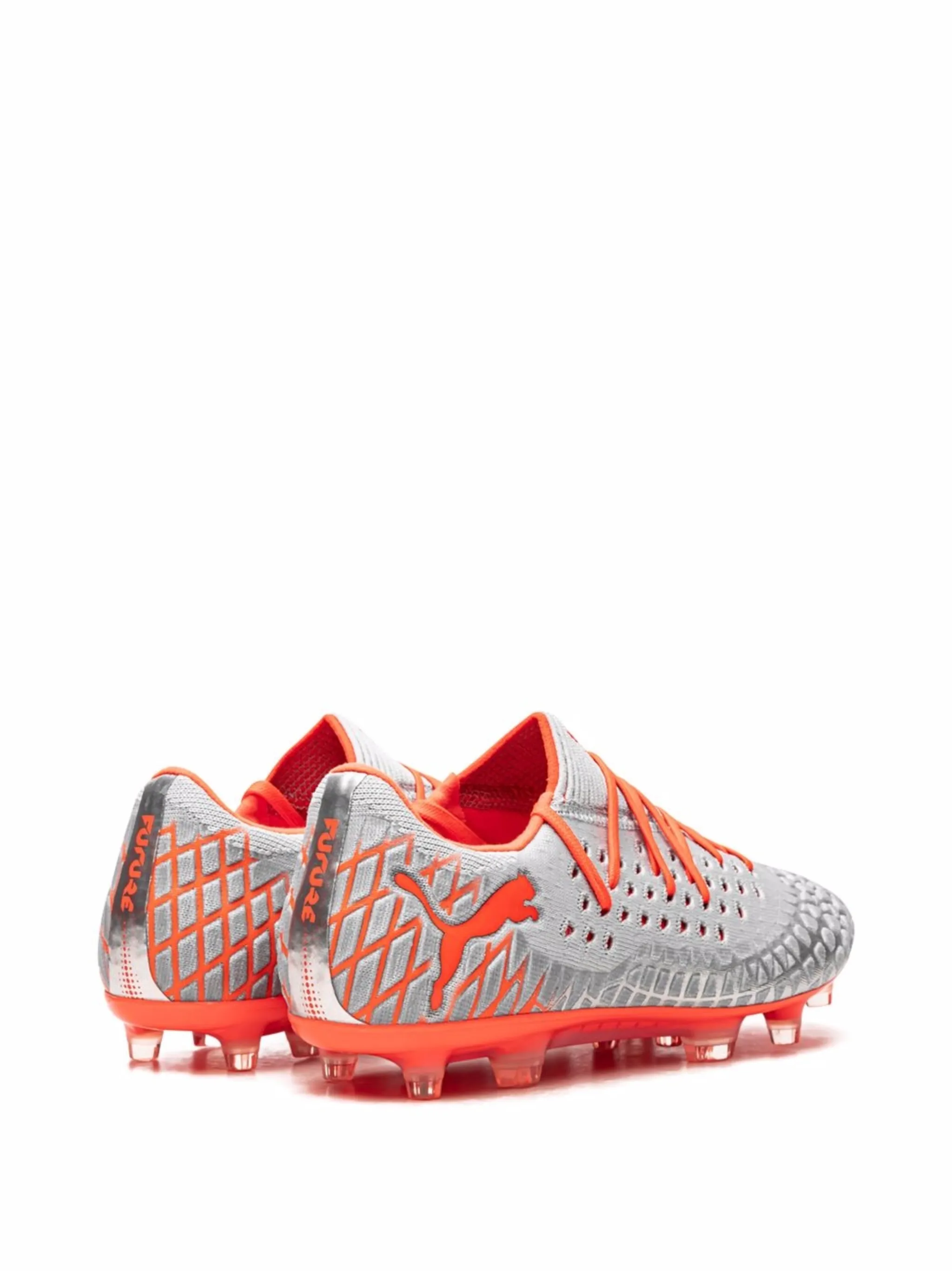 Футбольные бутсы Future 4.1 Netfit FG/AG Puma, серебристый — фото 3