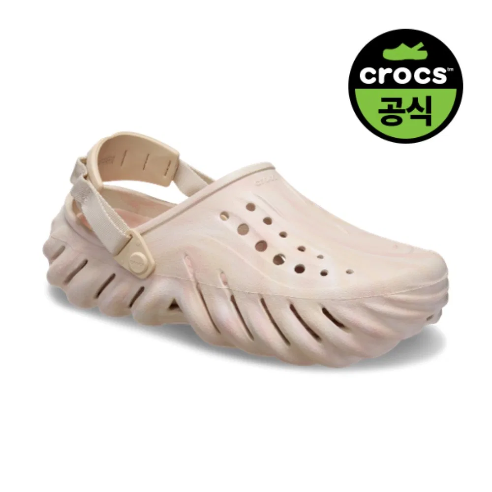 Мужские клоги Crocs Echo Marble Quam — фото 2