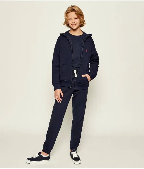 Толстовка regular fit Polo Ralph Lauren, темно-синий — фото 2