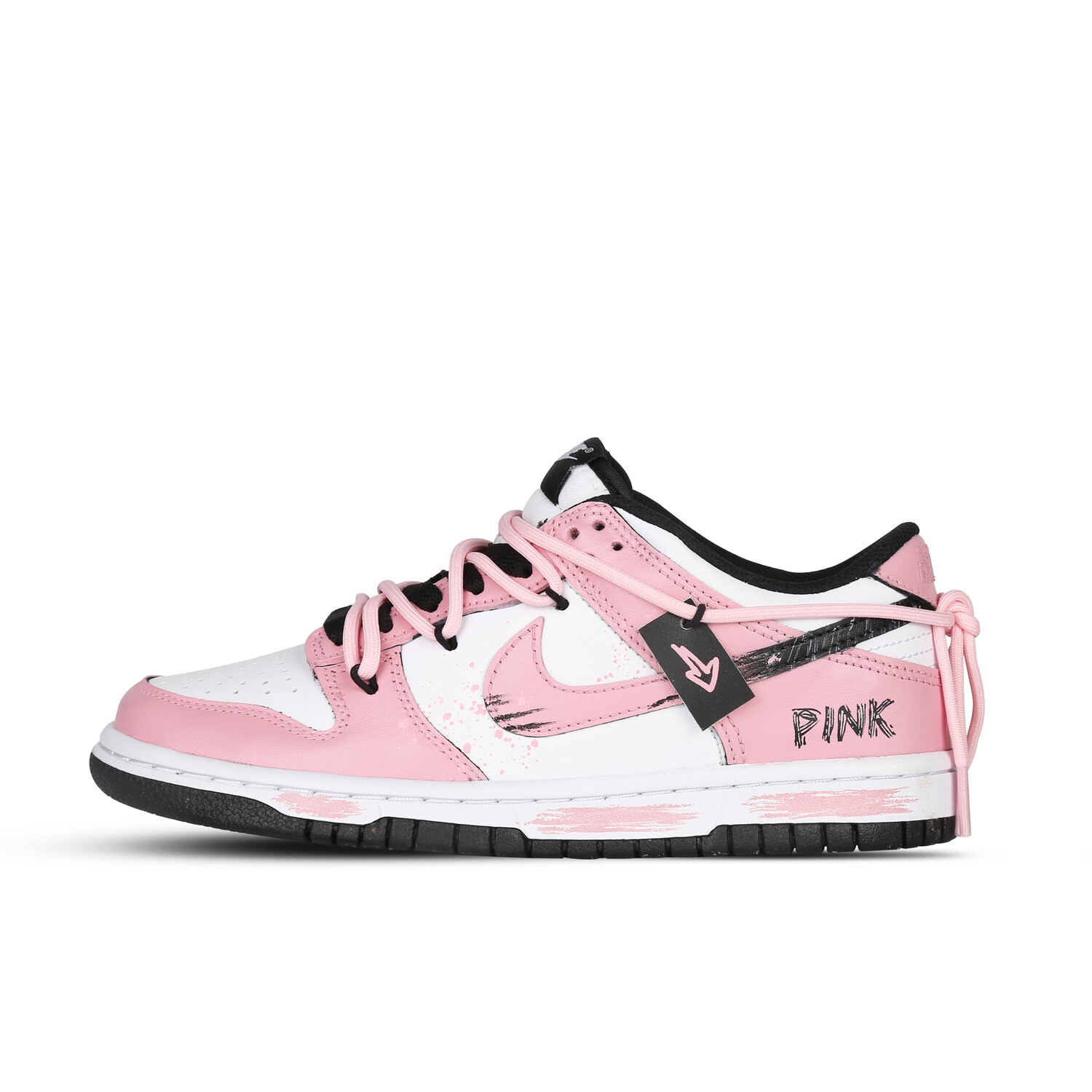 

Кроссовки Nike Dunk Skateboard Shoes Women's Low-Top Pink