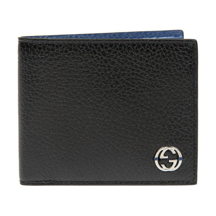 

Взаимосвязанный Gg бифолд кошелек 6 слотов для карт черный/ GUCCI, Box(Set+Box)