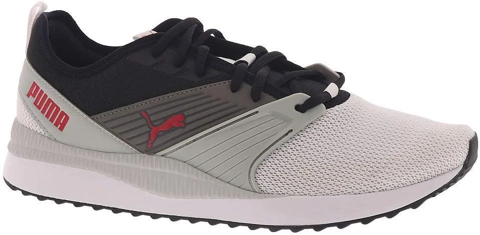 Мужские кроссовки Puma Pacer Next FFWD Alexander Mcqueen, белый/черный/красный — фото 4