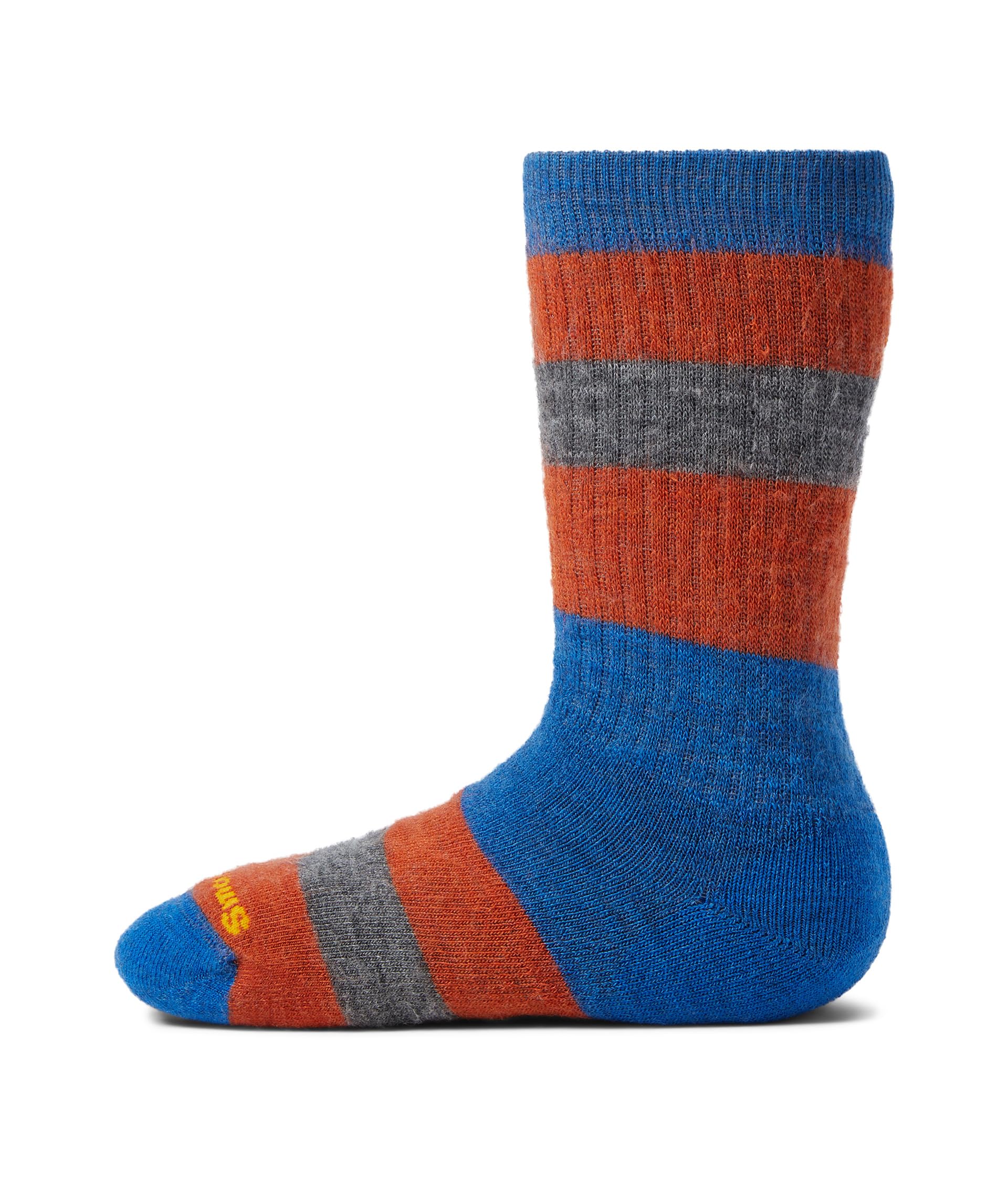 Туфли Smartwool Kids Smartwool Kids Hike Full Cushion Striped Crew Socks, цвет Laguna Blue
