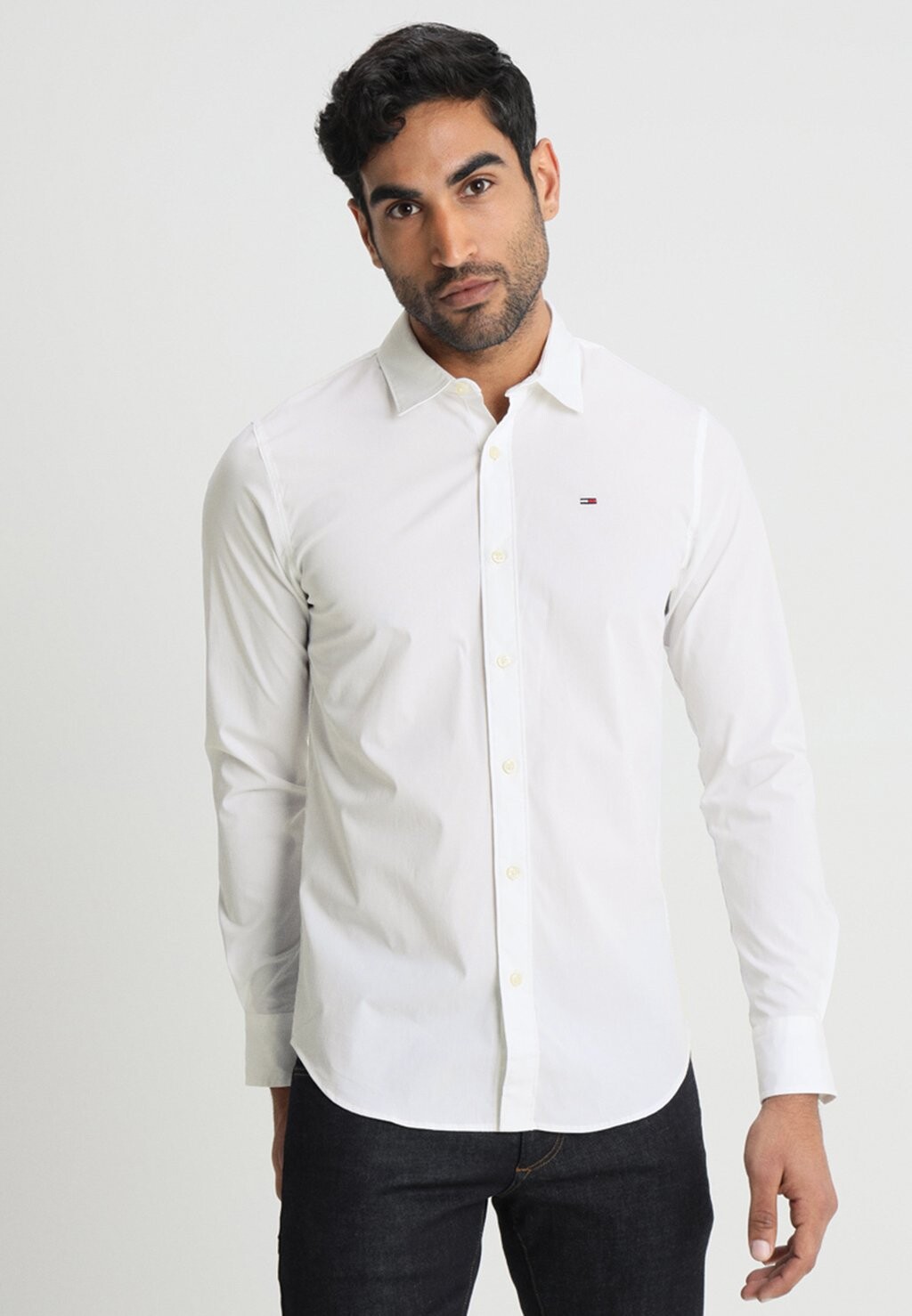 

Рубашка Original Stretch Shirt Tommy Jeans, цвет classic white