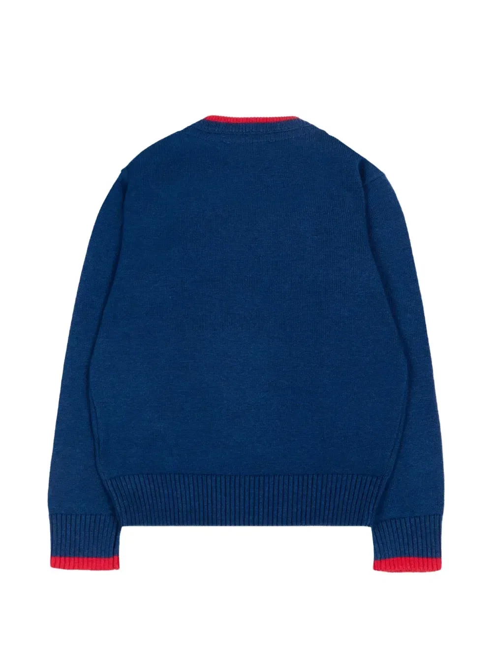 Джемпер с круглым вырезом Trussardi Junior, синий — фото 2