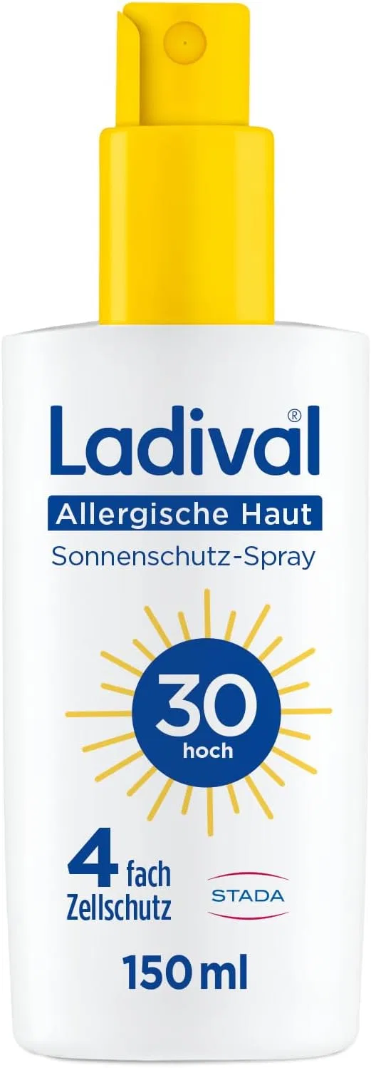 Солнцезащитный спрей SPF 30 для аллергической кожи от Ladival ‎Ladival