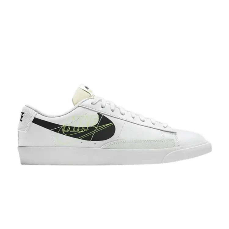 

Кроссовки Nike Blazer Low 'White Black', белый