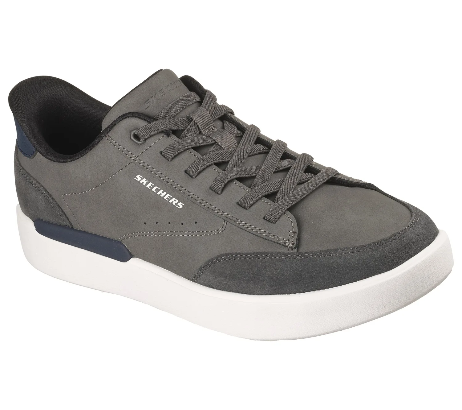 Слипоны, свободный крой: Veloma - Radical Relaxed Toe Skechers, CHAR