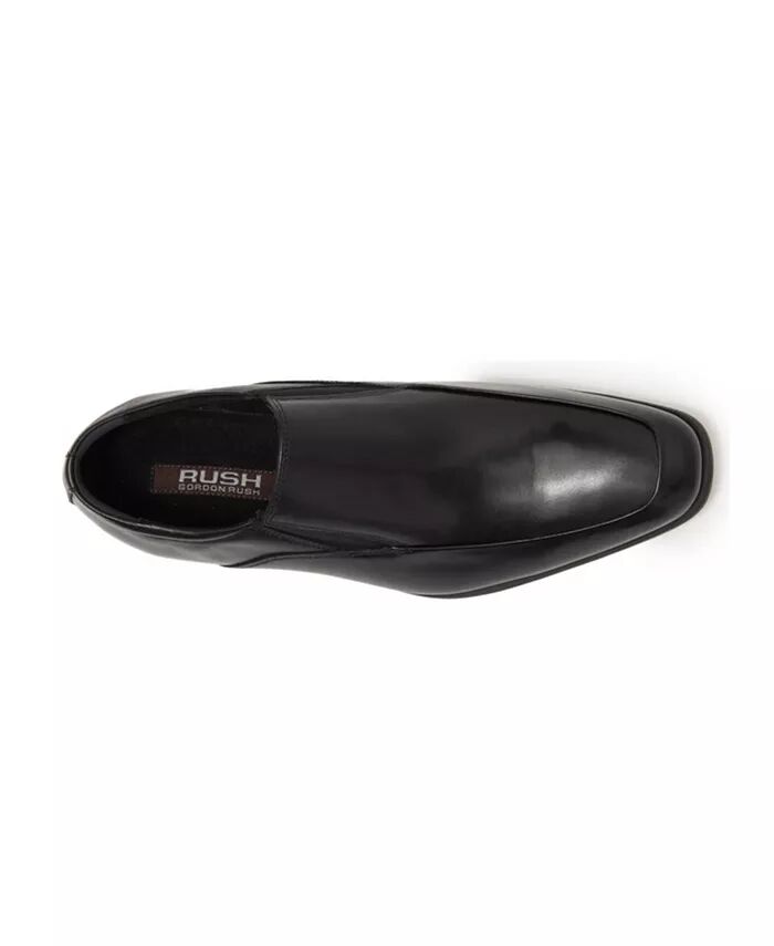 Мужские мужские туфли Jackson Dress Leather Double Gore Slip-On Venetian Loafer RUSH Gordon Rush, черный — фото 3