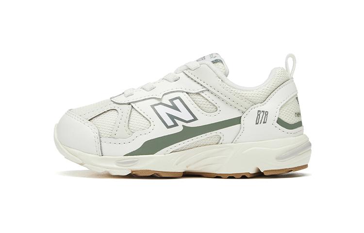 

New Balance 878 Anti Kick Low Top Toddler Shoes Ecru Infant And Toddler