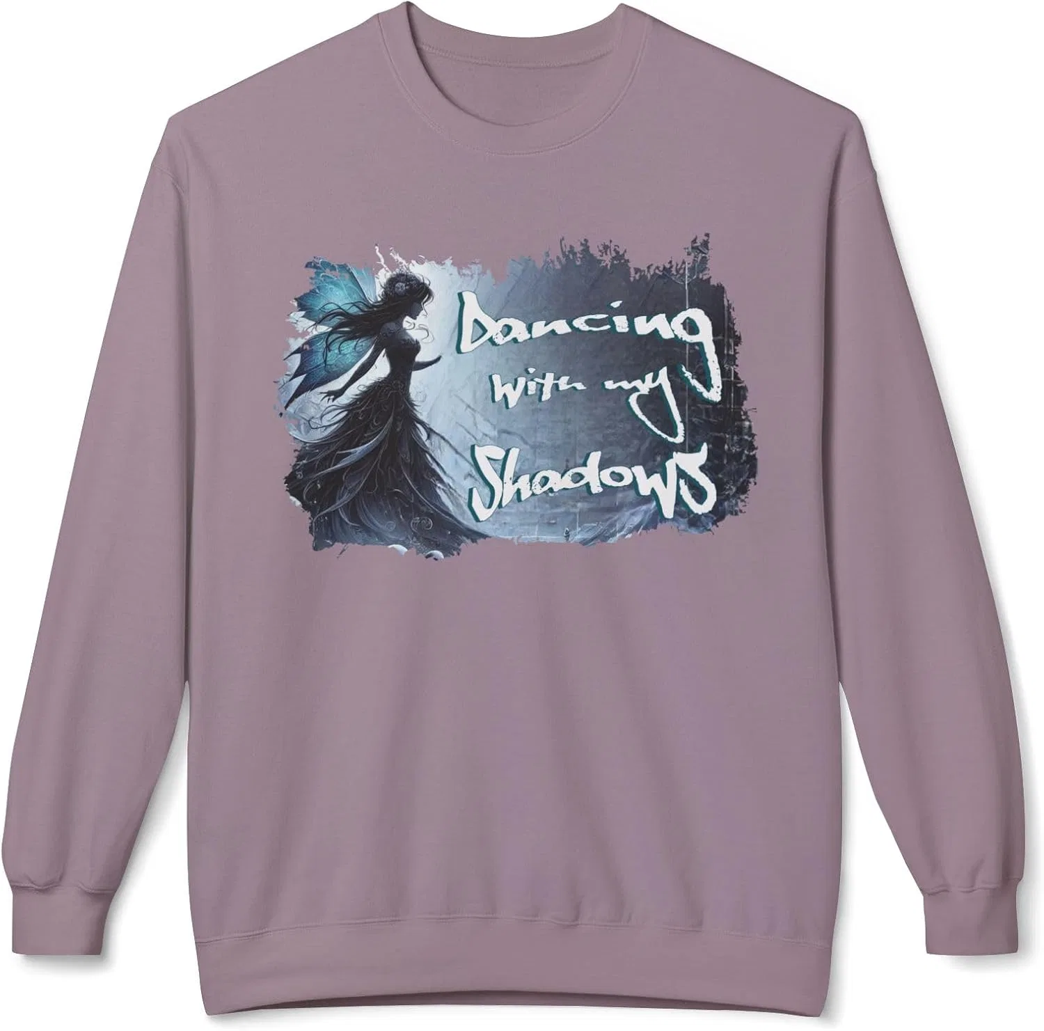 Толстовка Dancing with My Shadows, джемпер с круглым вырезом, мягкий флисовый пуловер, универсальный дизайн, уникальный дизайн. GENERIC, Paragon