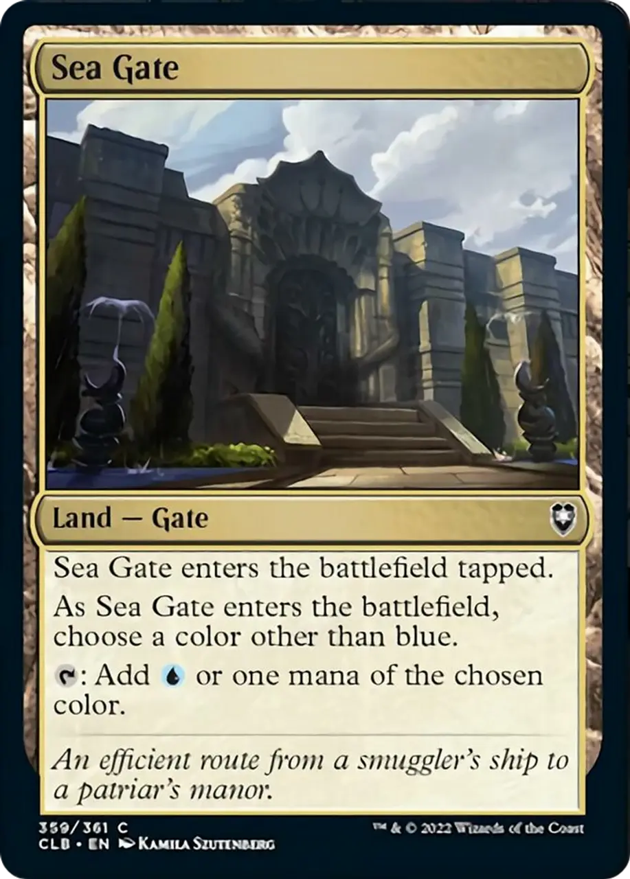 

Карточная игра Sea Gate Foil