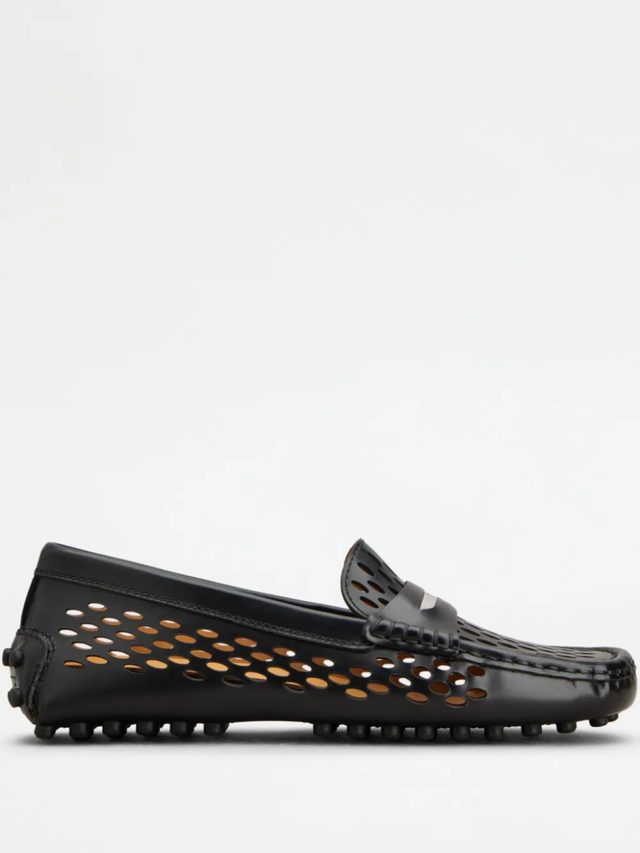 Перфорированные мокасины Tod's, черный