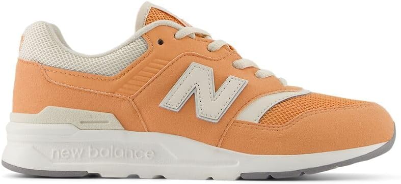 Детские кроссовки New Balance 997h V1 на шнуровке (унисекс), Copper/Linen/Sea Salt — фото 3