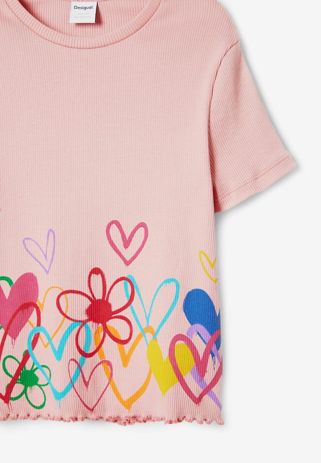 

Футболка Desigual, розовый