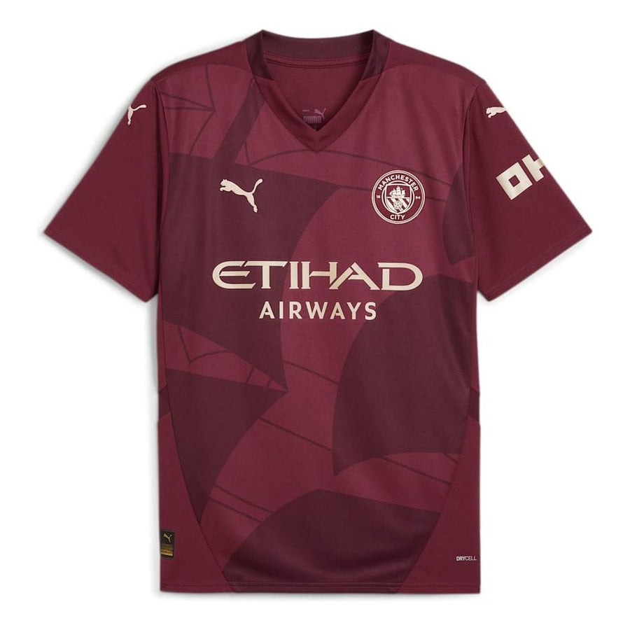 

Джерси PUMA Manchester City 24/25 Third Football Jersey 'Dark Jasper', бордовый