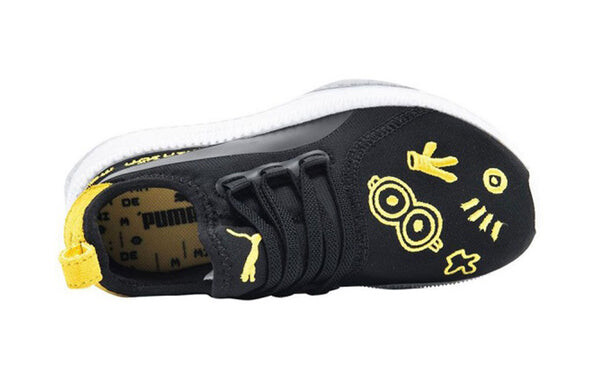 Кроссовки minions tsugi apex ac sneakers black/yellow Puma, черный — фото 3