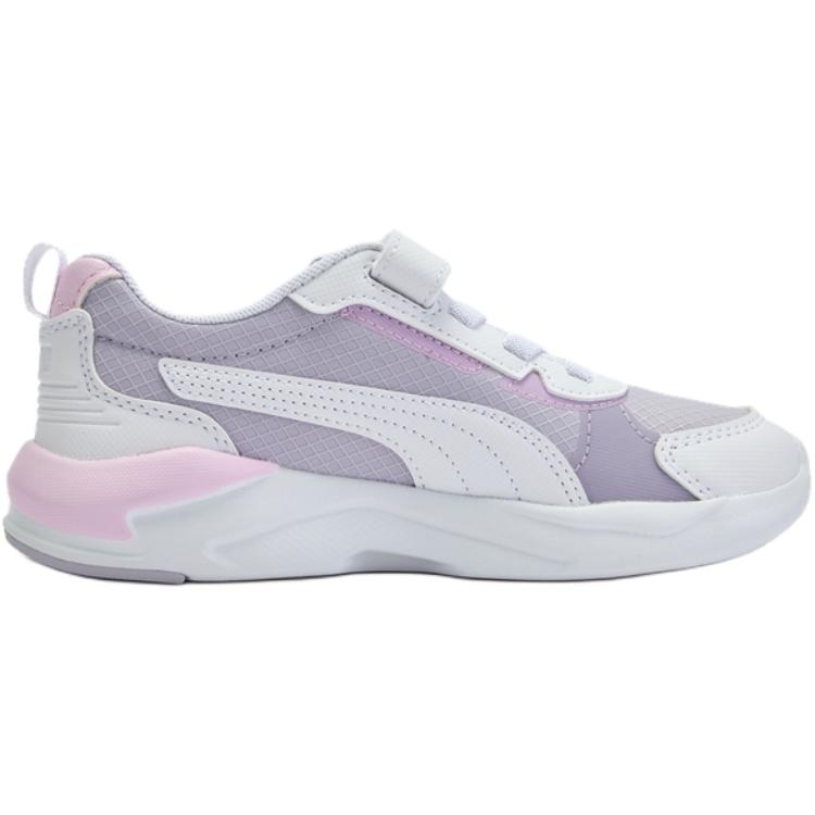 X Ray 3 Support Low top детские повседневные кроссовки PUMA, фиолетовый — фото 3