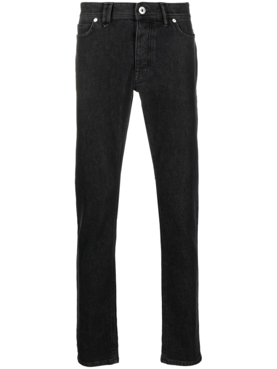 

Brioni узкие джинсы средней посадки, черный