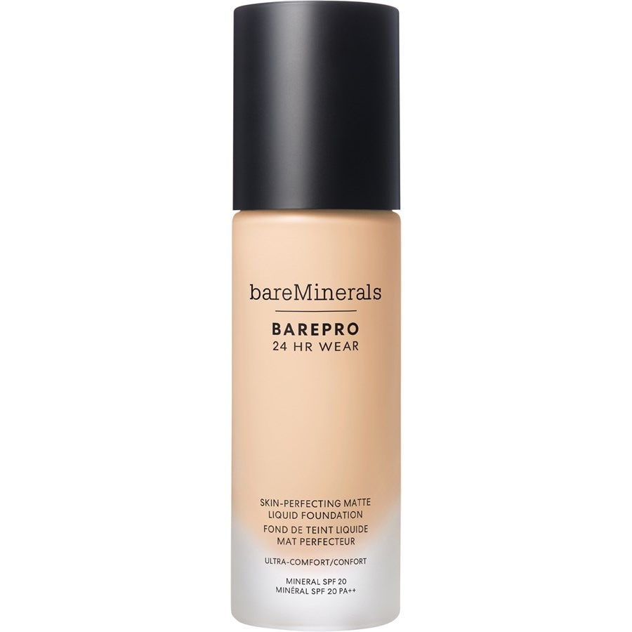 

Тональная основа bareMinerals BAREPRO 24HR Wear Skin-Perfecting Matte Liquid Foundation Mineral SPF 20, Fair 10 Warm / 30 ml