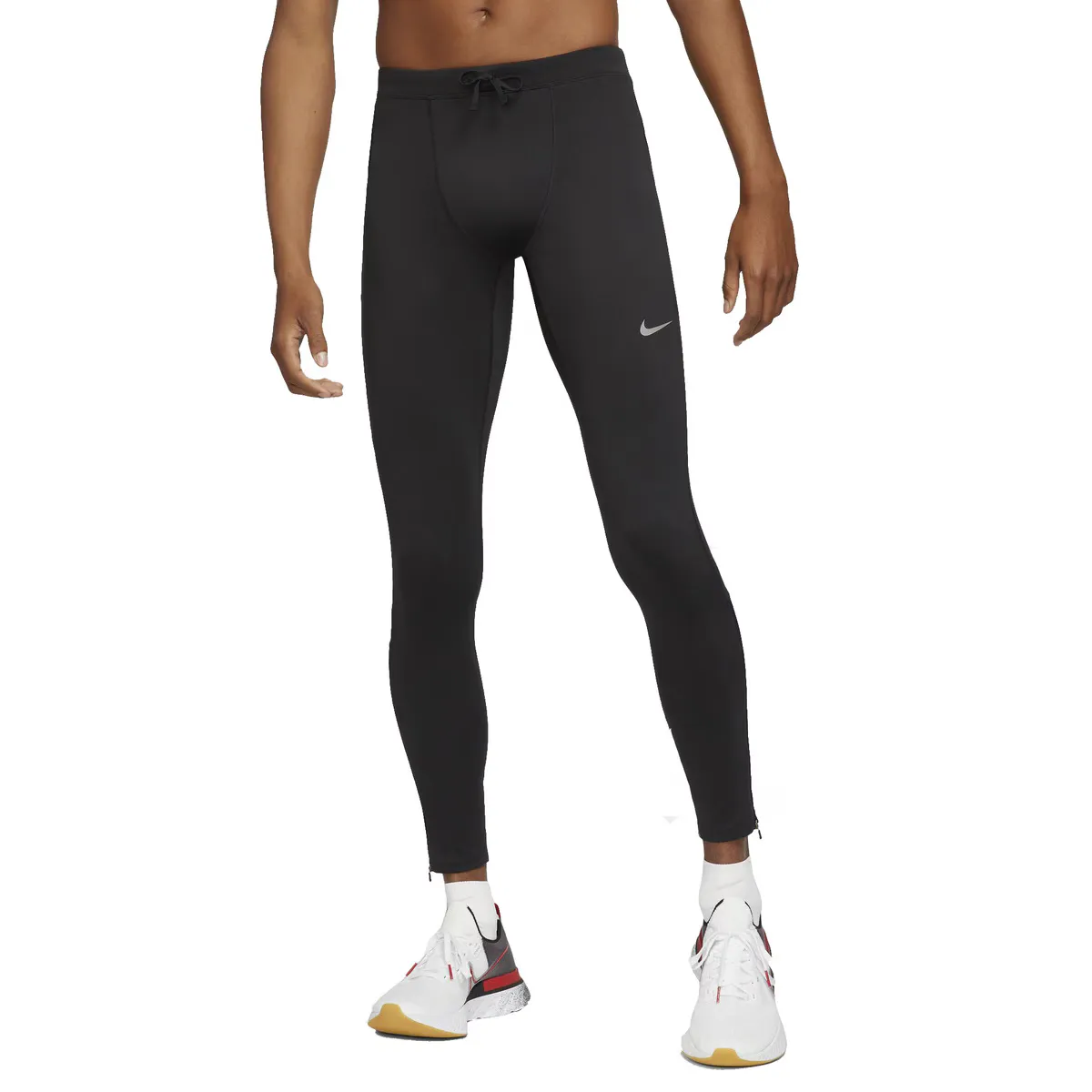 

Мужские леггинсы Nike Dri-FIT Essential, черный/серый