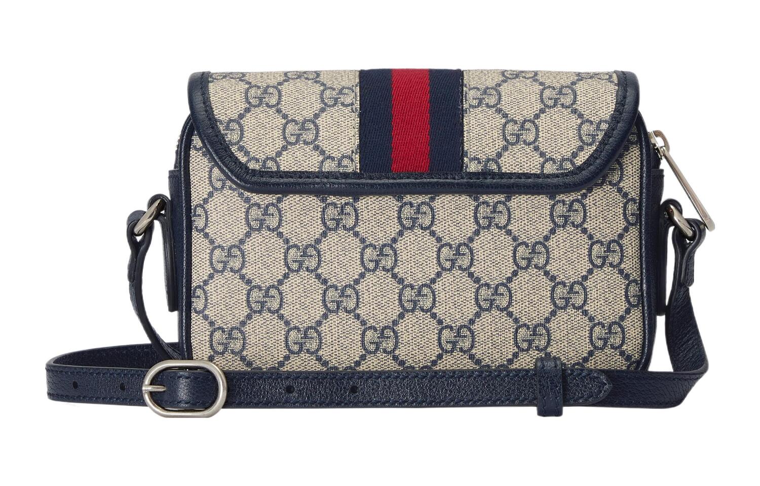 Женская сумка-мессенджер Gucci Ophidia Mini — фото 4