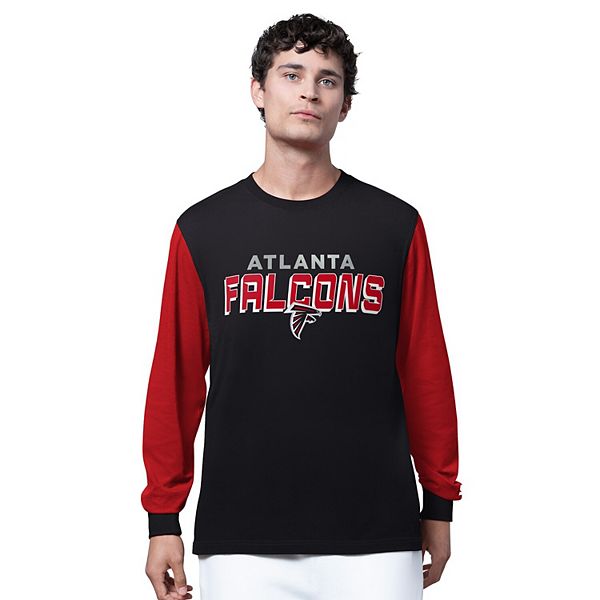 

Мужская черная футболка Atlanta Falcons Thursday Night Gridiron с длинным рукавом Starter