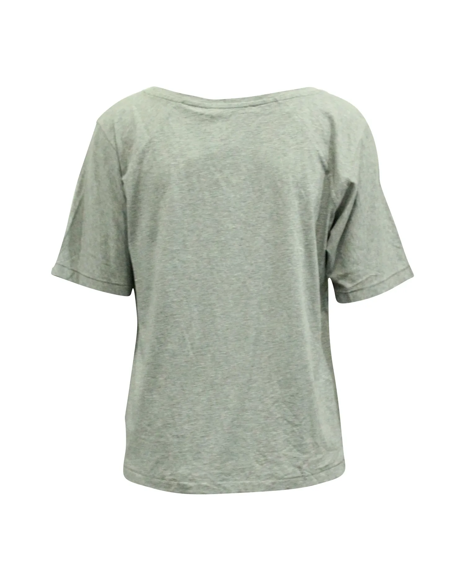 Футболка Nairobi C Base Tee из серого хлопка Acne Studios — фото 3