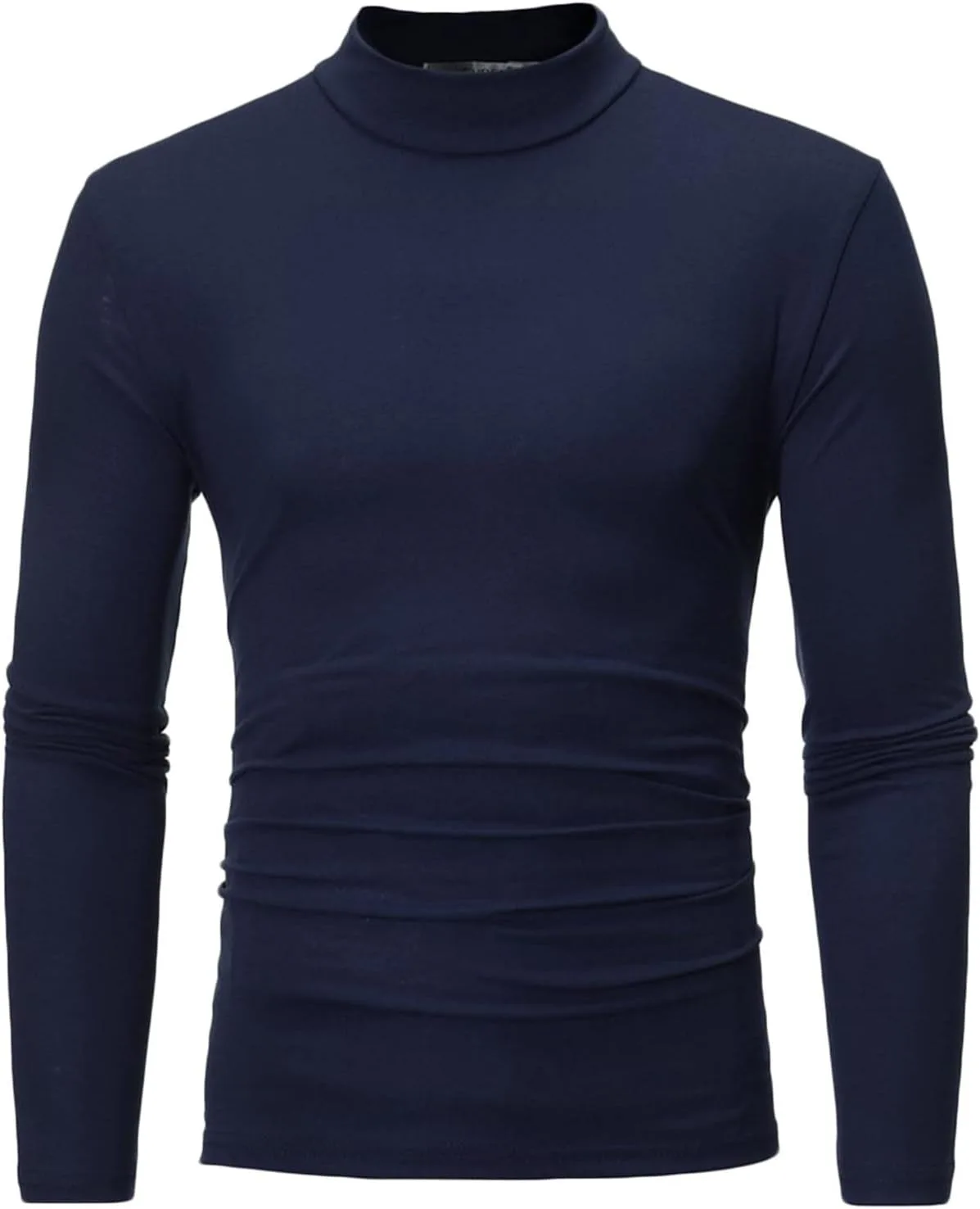 

Мужская футболка с длинным рукавом Slim Fit Mock Neck