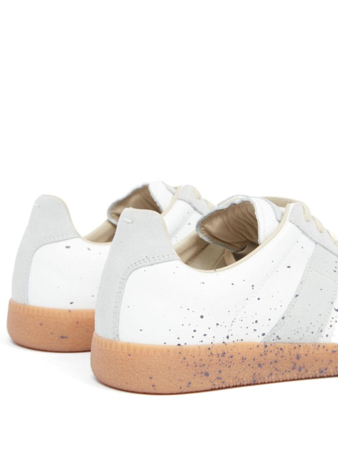 Кроссовки Replica Paint Maison Margiela, белый — фото 4