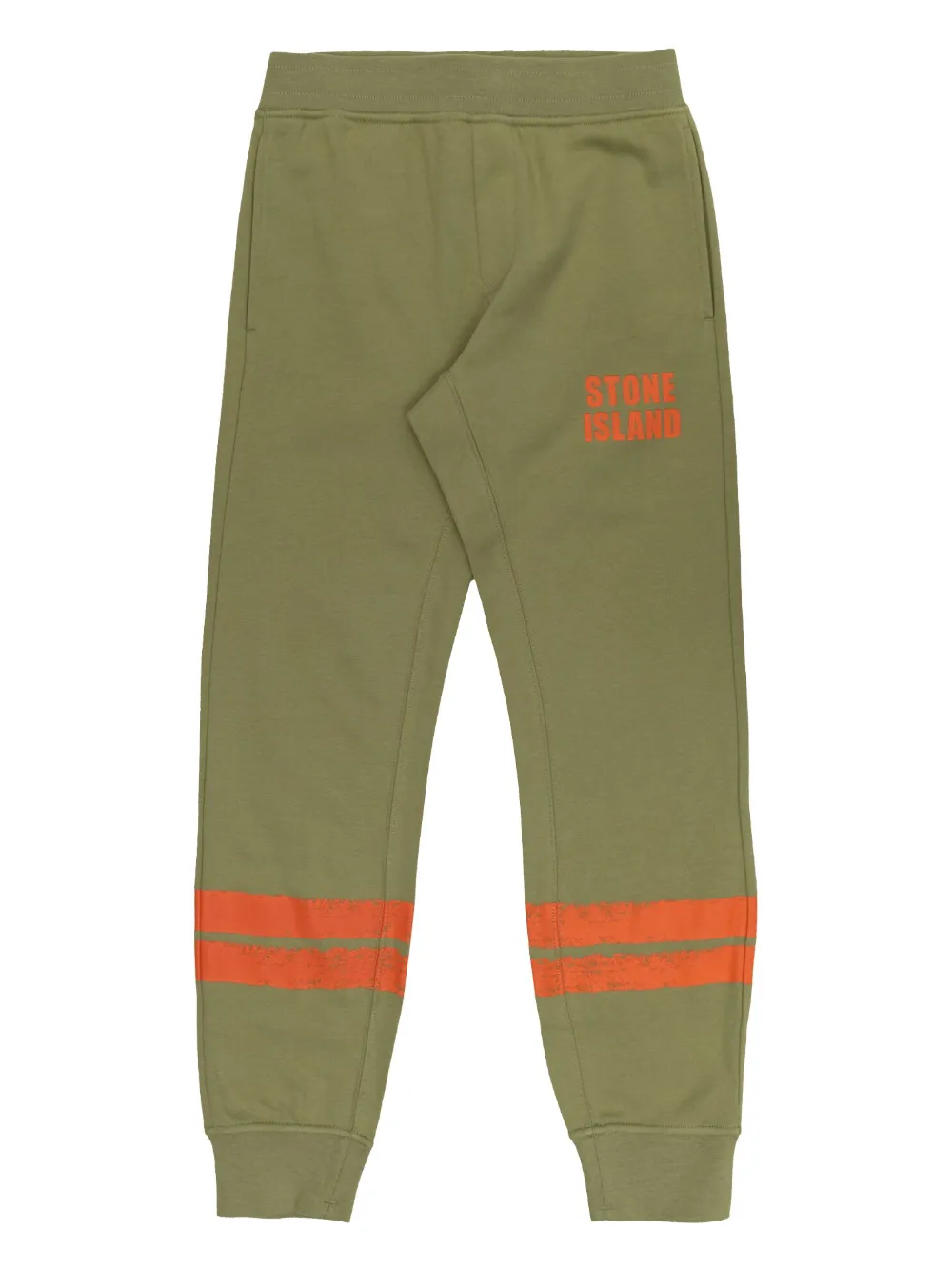 

Спортивные брюки с логотипом Stone Island Junior, зеленый