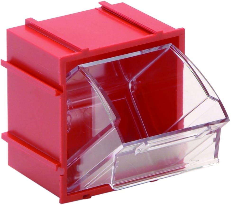 

FSE Quantum QTB409RDCS Контейнер с наконечником, (1) отделение, Ш 2-3/8 дюйма x Г 2-13/16 дюйма x 3 дюйма, ручка с прорезью для этикетки, открывается на угол 45°, в упаковке 9 шт.